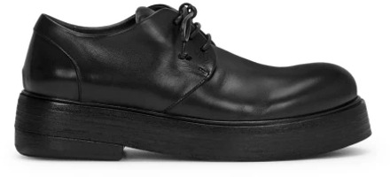 Laced Shoes Marsell , Black , Dames - 39 Eu,37 EU
