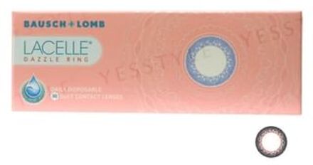 Lacelle 1 Day Dazzle Ring Color Lens Twinkling Bronze 30 pcs P-1.25 (30 pcs)