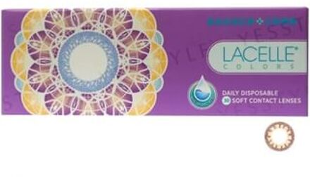 Lacelle 1 Day Lace Color Lens Vivid Gold 30 pcs P-4.00 (30 pcs)