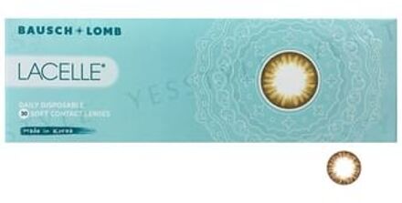 Lacelle 1 Day Limbal Ring Color Lens Stylish Brown 30 pcs P-1.00 (30 pcs)