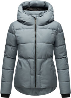 Lachperle pufferjack voor dames - warm en stijlvol Blauw