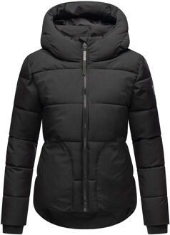 Lachperle pufferjack voor dames - warm en stijlvol Zwart