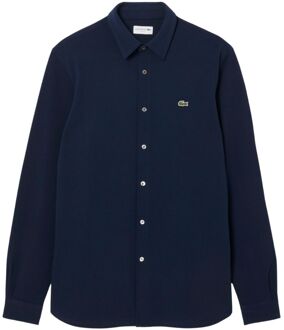 Lacoste 1HC2 Overhemd Heren 42 Donkerblauw