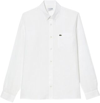 Lacoste 1HC2 Overhemd Heren 42 Wit