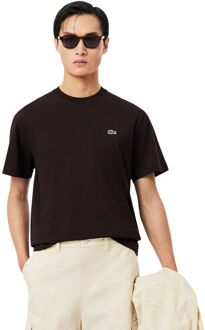 Lacoste 1HT1 Casual T-shirt Heren L Bruin