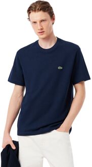 Lacoste 1HT1 Casual T-shirt Heren L Donkerblauw