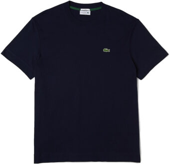 Lacoste 1HT1 Casual T-shirt Heren S Donkerblauw