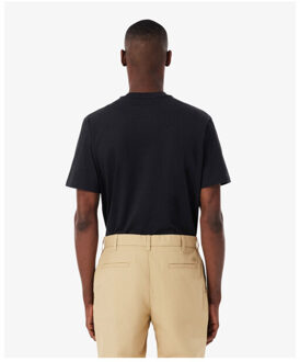 Lacoste 1ht1 men's tee-shirt t-shirts th7318-61 - maat M Zwart