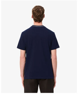 Lacoste 1ht1 men's tee-shirt t-shirts th8174-61 Blauw