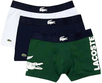 Lacoste 3-Pack Katoenen Ondergoed 5H1803 Lacoste , Meerkleurig , Heren - M,S