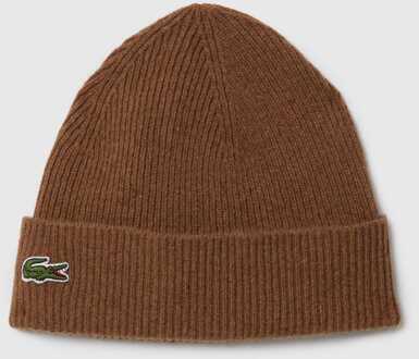 Lacoste Accessories Lacoste Hat and Scarf Set in Brown Bruin