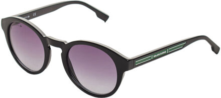 Lacoste Acetaat zonnebril met ronde vorm L952SRG heren - maat Zwart
