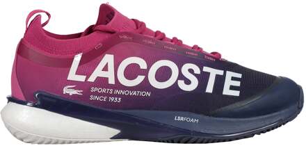 Lacoste AG-LT LITE Tennisschoenen Heren-Pink,Donkerblauw roze - 40,40.5,41,42,42.5,43,44,44.5,45,46,46.5,47