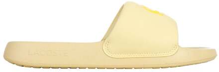 Lacoste Badslippers Dames-Geel,Wit - 38