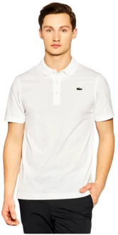 Lacoste Basic Sportpolo - Maat XS  - Mannen - wit