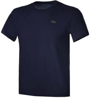 Lacoste Basic Sportshirt - Maat S  - Mannen - blauw