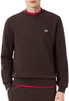 Lacoste Bio Cotton Fleece Crew Sweater Heren - L