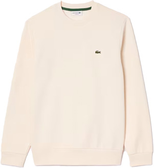 Lacoste Bio Cotton Fleece Crew Sweater Heren - XL