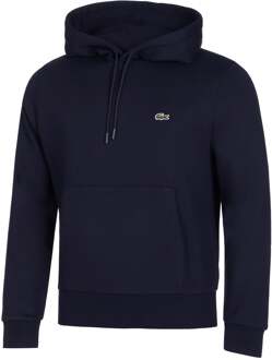 Lacoste Bio Cotton Fleece Hoodie Heren navy - M
