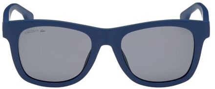 Lacoste Blauwe Gespoten Zonnebril