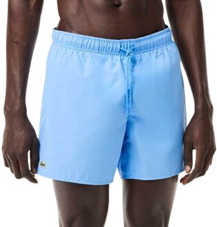 Lacoste Blauwe Katoenen Zwemshorts Lacoste , Blue , Heren - L,S