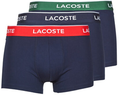 Lacoste Boxershort Verpakking 3 Stuks Heren donkerblauw - XXL