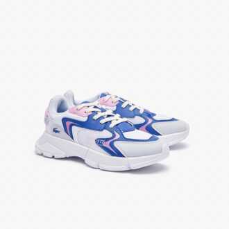 Lacoste Boy's Lacoste Childrens L003 Neo Trainers in Light Blue Blauw - EU 29.5 / UK 11.5