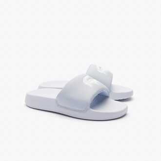 Lacoste Boy's Lacoste Childrens Serve 1.0 Sliders in Light Blue - maat Blauw