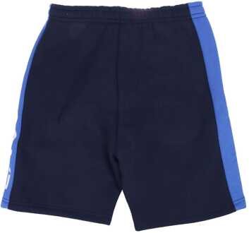 Lacoste Boy's Lacoste Juniors Colour Stripe Cotton Shorts in Blue Blauw