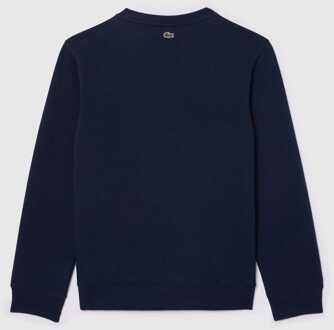 Lacoste Boy's Lacoste Juniors Crewneck Sweatshirt in Navy