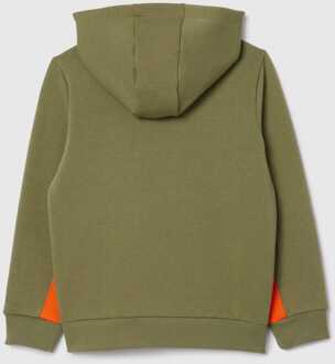 Lacoste Boy's Lacoste Juniors Full-Zip Hoodie in Khaki - maat Kaki