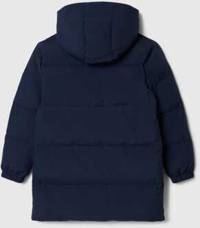 Lacoste Boy's Lacoste Juniors Hooded Puffer Jacket in Navy - maat