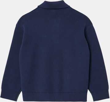 Lacoste Boy's Lacoste Juniors Long Sleeve Polo Shirt in Navy