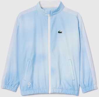 Lacoste Boy's Lacoste Juniors  x Deniil Medvedev Tracksuit in Blue-White Blauw en wit