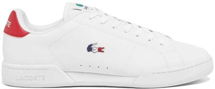 Lacoste Carnaby Cup Vrijtijdsschoen Heren-Wit,Donkerblauw - 41,42.5,43,44.5,46.5