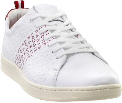 Lacoste Carnaby EVO 119 9 wit/rood - 45