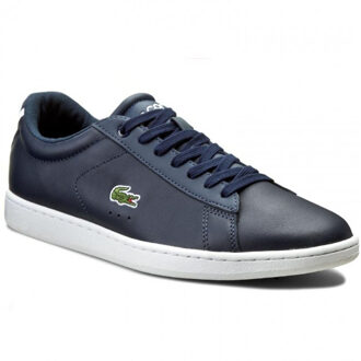 Lacoste Carnaby Evo BL 1 SPW Dames Marine Blauw Sportschoenen