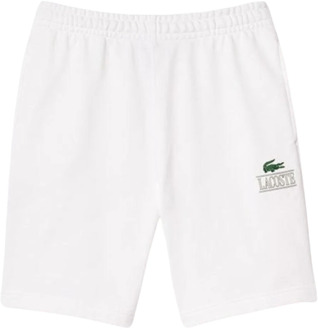 Lacoste Casual Shorts Lacoste , White , Heren - M,S