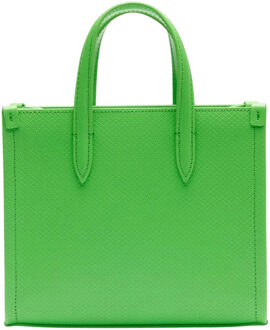 Lacoste Chantaco Mini Leren Portemonnee (Groen) - maat