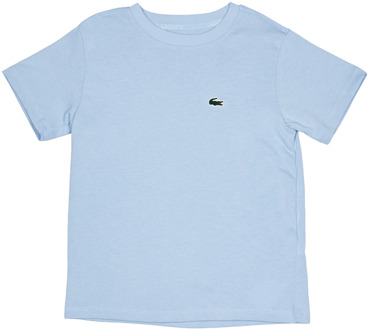 Lacoste Cl Logo Sport T-shirts Kinder - Blauw - Maat 152 - 160 CM - Katoen Jersey Blue