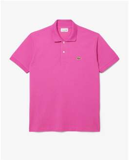 Lacoste Classic Fit L.12.12 Heren Poloshirt met Korte Mouwen - maat S Roze