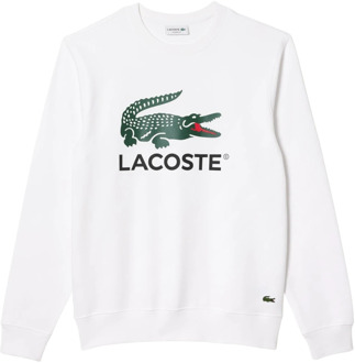 Lacoste Classic Fit Sweater Heren wit - L