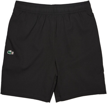 Lacoste Classic Korte Broeken Kinder - Zwart - Maat 152 - 160 CM - Poly Woven Black