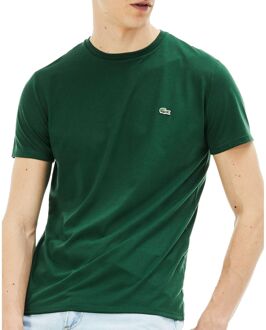 Lacoste Classic Lifestyle T-Shirt Heren - Groen - Maat XL