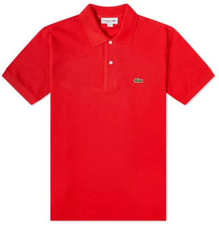 Lacoste Clic L12.12 Polo Light Red-S Lacoste , Red , Heren - 2Xl,Xl,L,M,S,3Xl