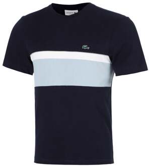 Lacoste Colorblock T-shirt Heren donkerblauw - XXL