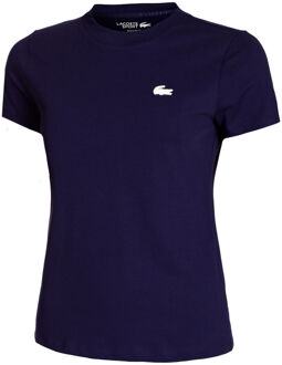 Lacoste Core T-shirt Dames blauw - S