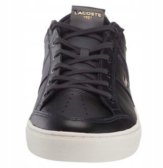 Lacoste Courtline 120 1 Heren Zwart Sportschoenen Donker Marine - EU 43 / UK 9