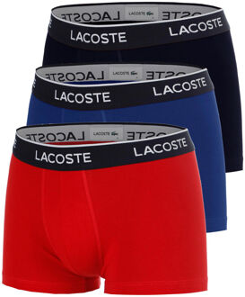 Lacoste Courts Boxershort Verpakking 3 stuks Heren blauw - L