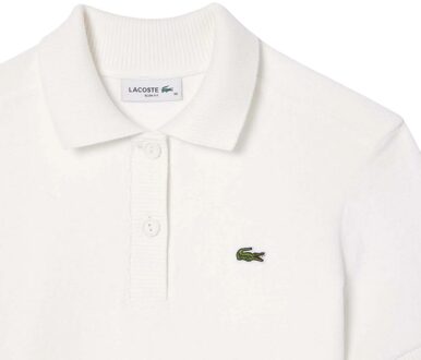 Lacoste Dames/Dames badstof Slim Poloshirt (Crème)